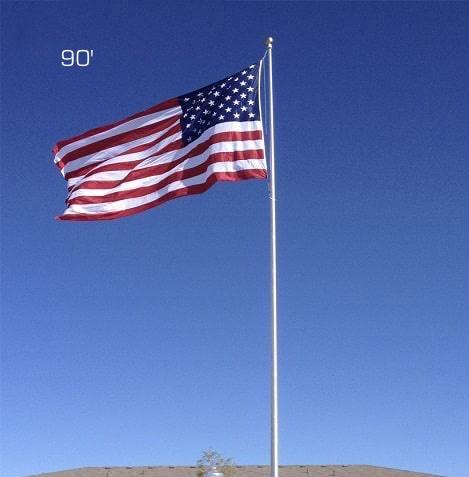 25' Heavy Duty Telescoping Flagpole