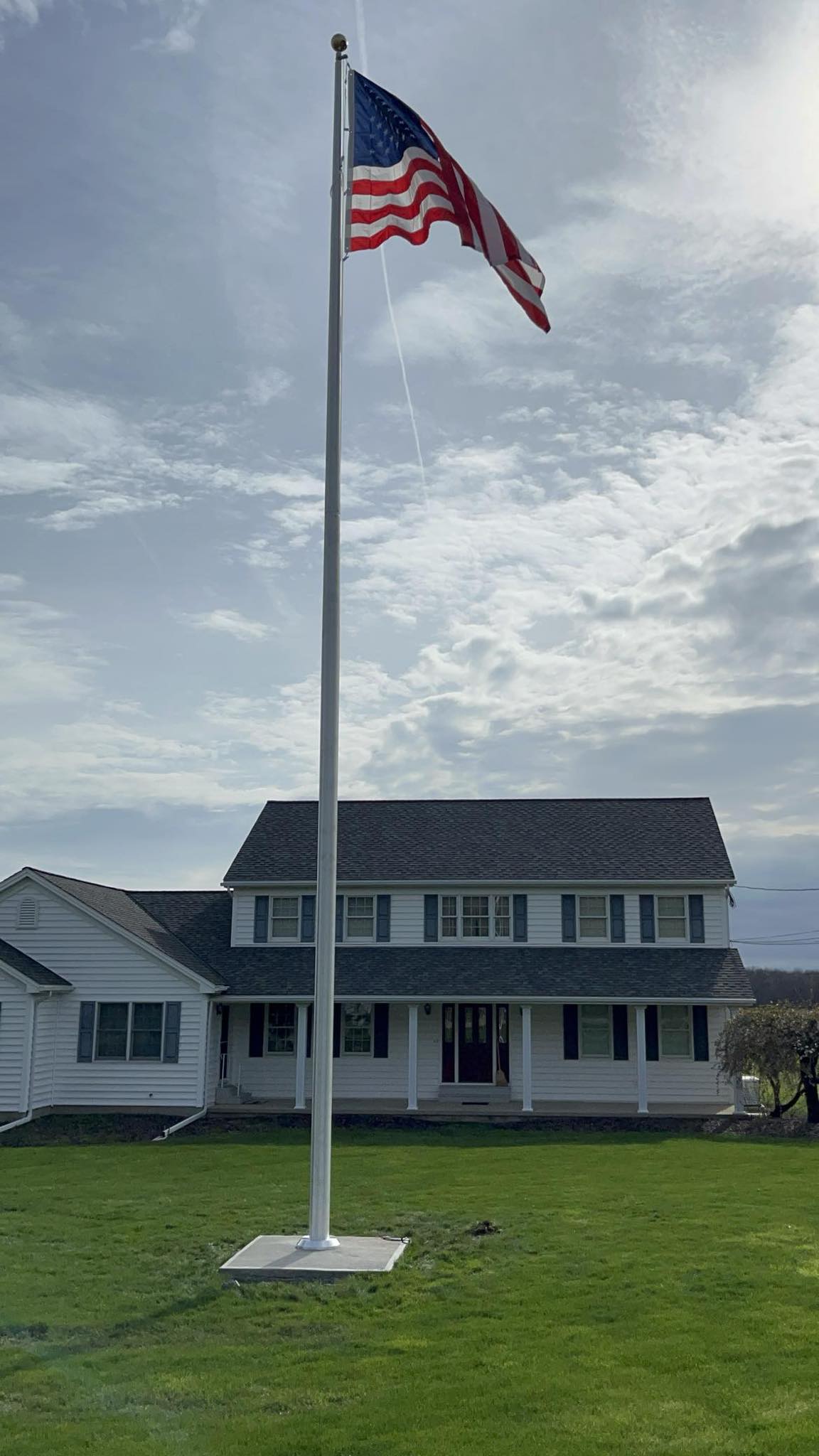 25' Heavy Duty Telescoping Flagpole